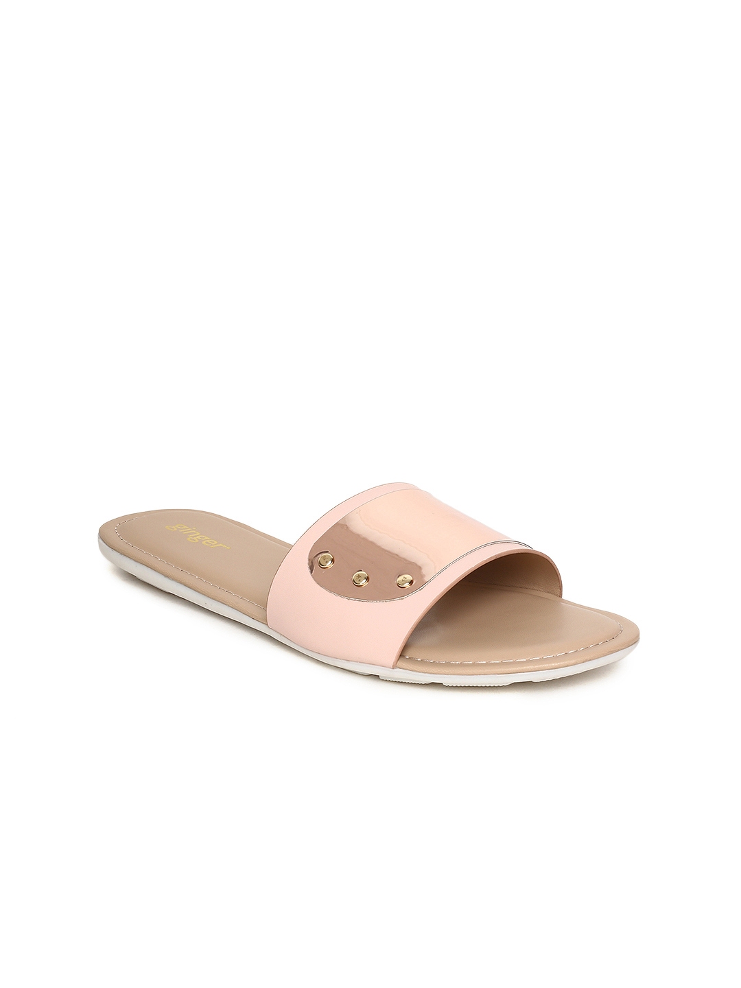 open toe flats online