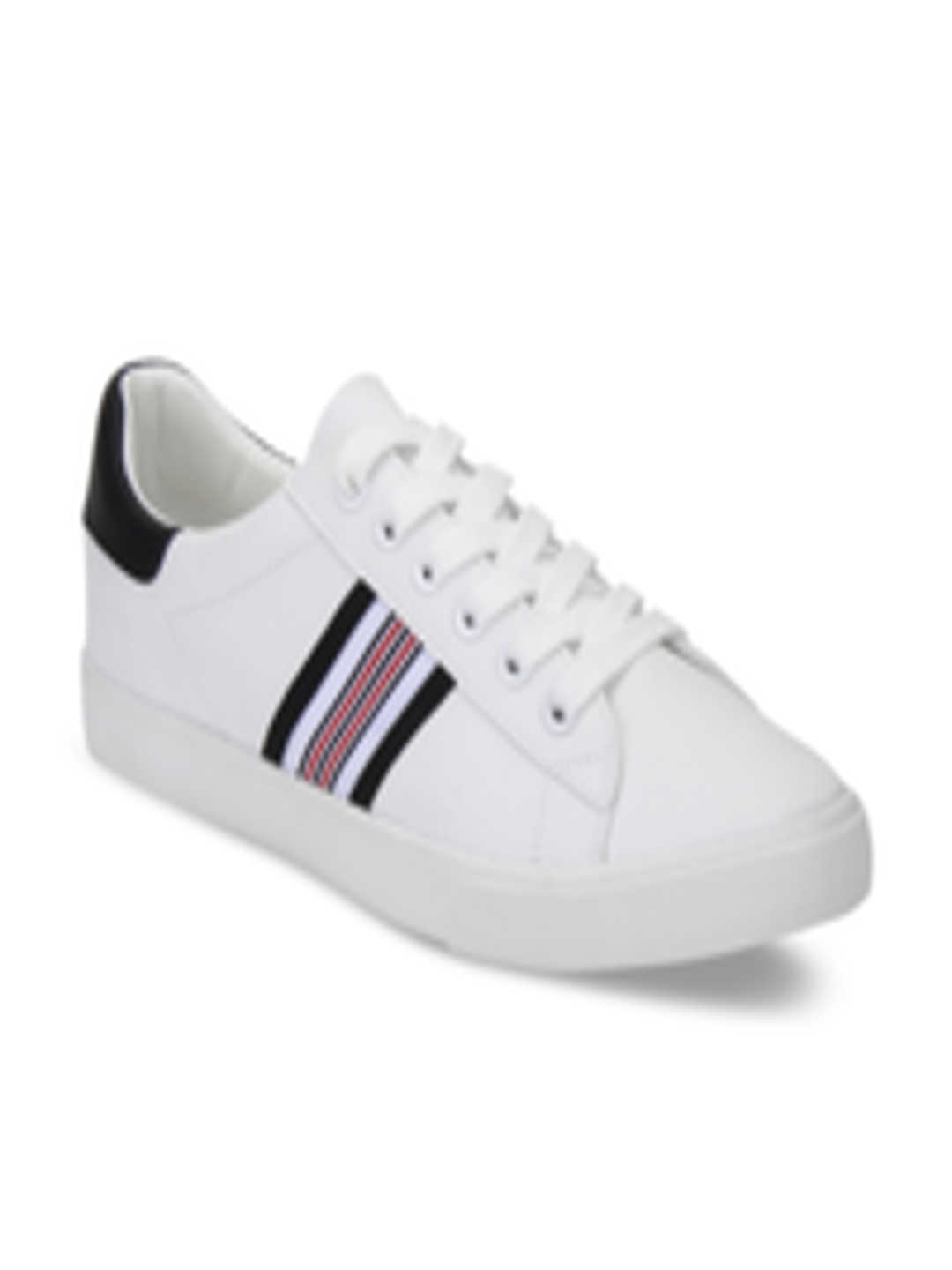 Buy Red Tape Men White & Black Sneakers - Casual Shoes for Men 2526270 ...