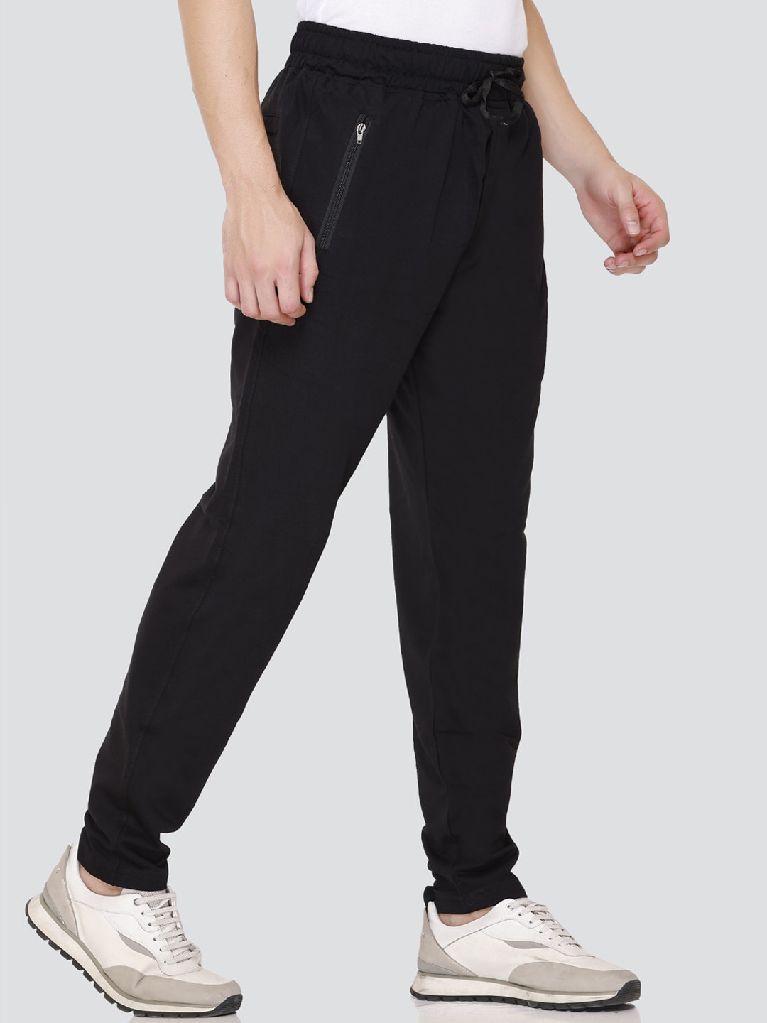 Jinxer Regular Fit Sports Lowers For Men - Navy Blue