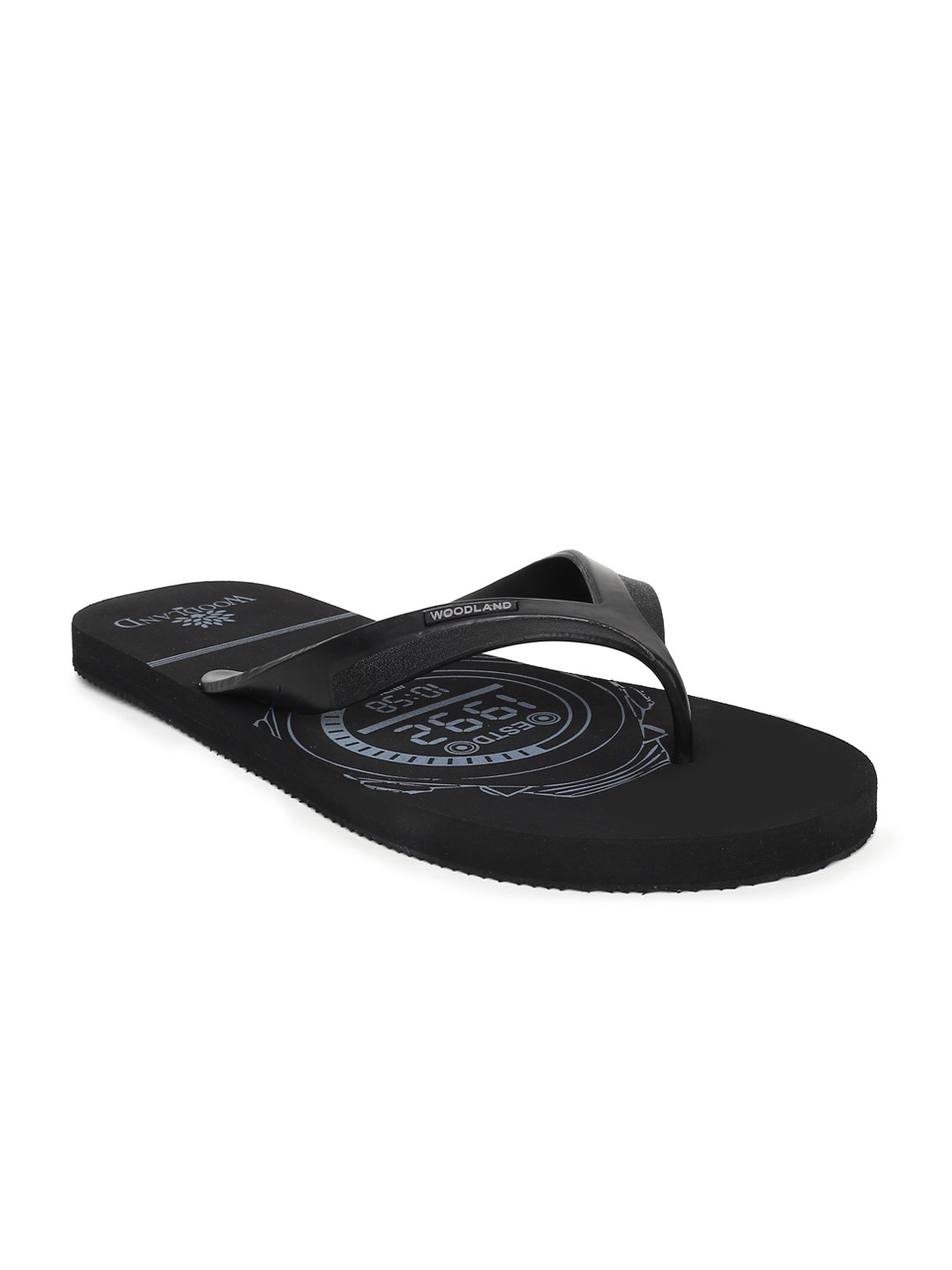 Buy Woodland Men Beige & Burgundy Striped Thong Flip Flops - Flip Flops for Men 19244234 | Myntra