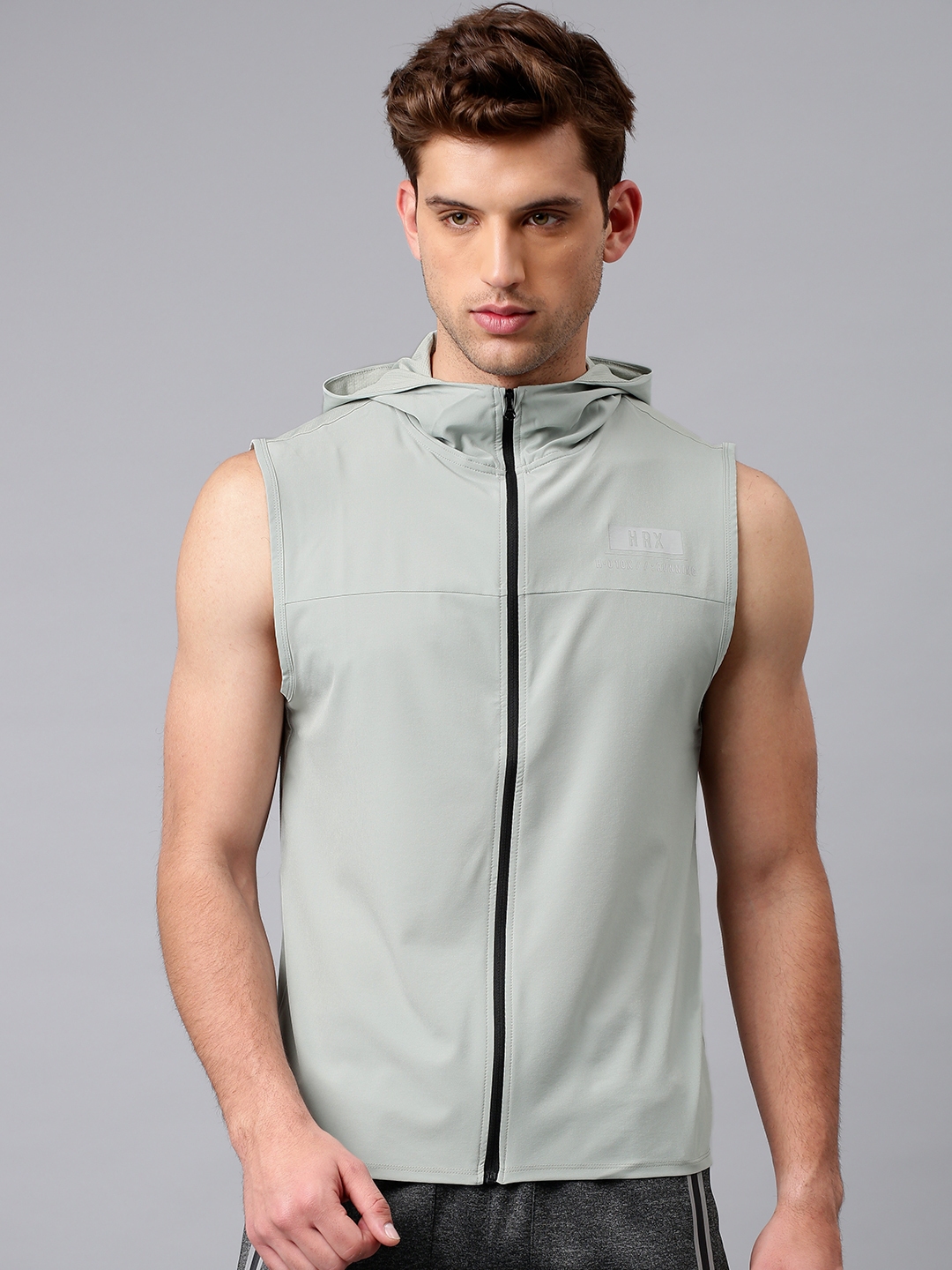 Hrx solid hotsell sporty jacket