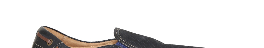 Buy JOHNSTON & MURPHY Men Black Slip On Sneakers - Casual Shoes for Men ...