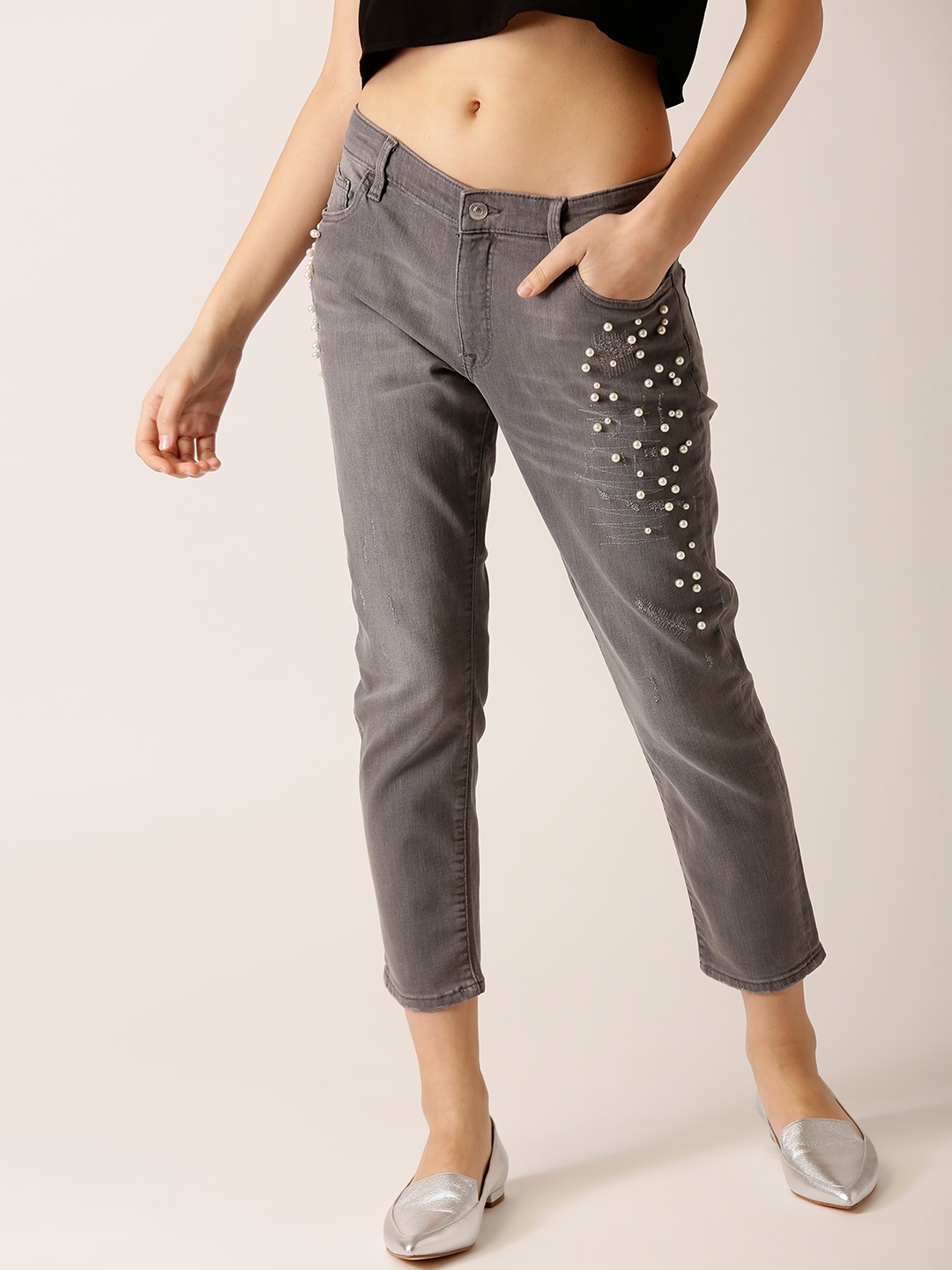 dusty blue jumpsuit