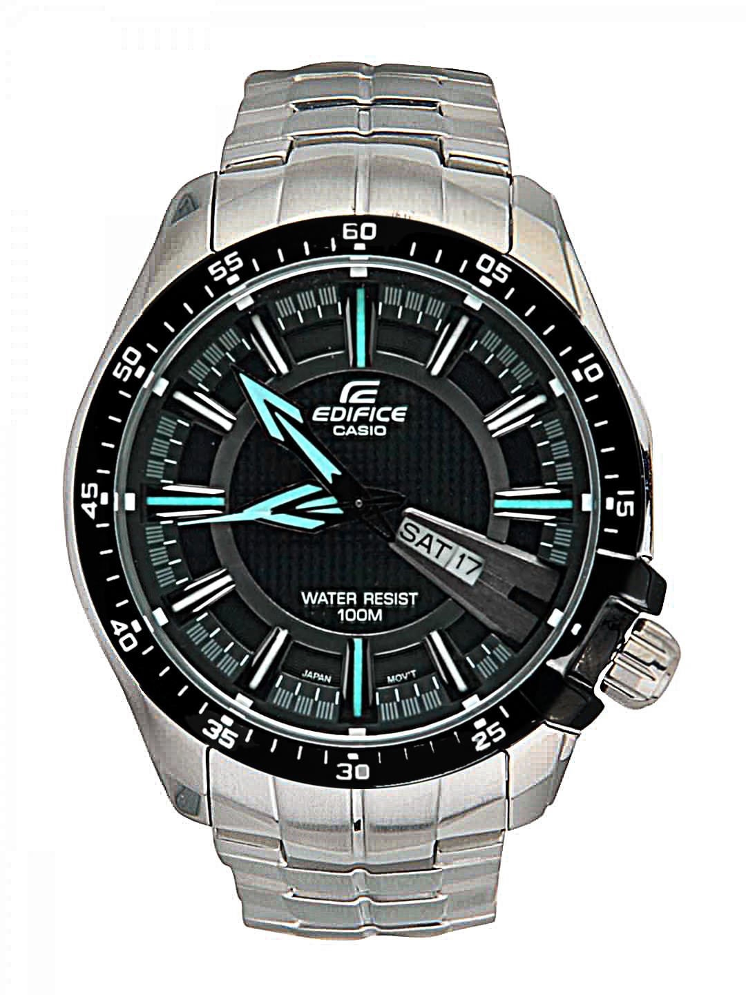 Buy Casio Edifice Men Black Analogue Watch Ed417 Ef 130d 1a2vdf Watches For Men 25323 Myntra