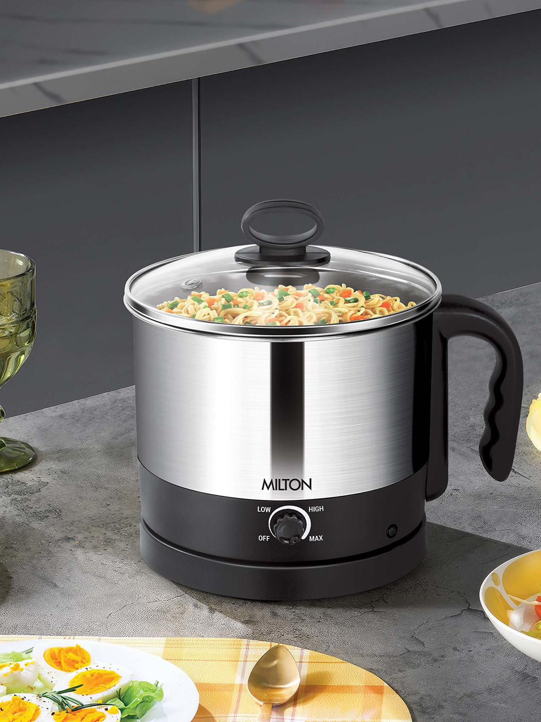 Buy Milton EurolineGOElectro Multipurpose Cooker With Glass Lid