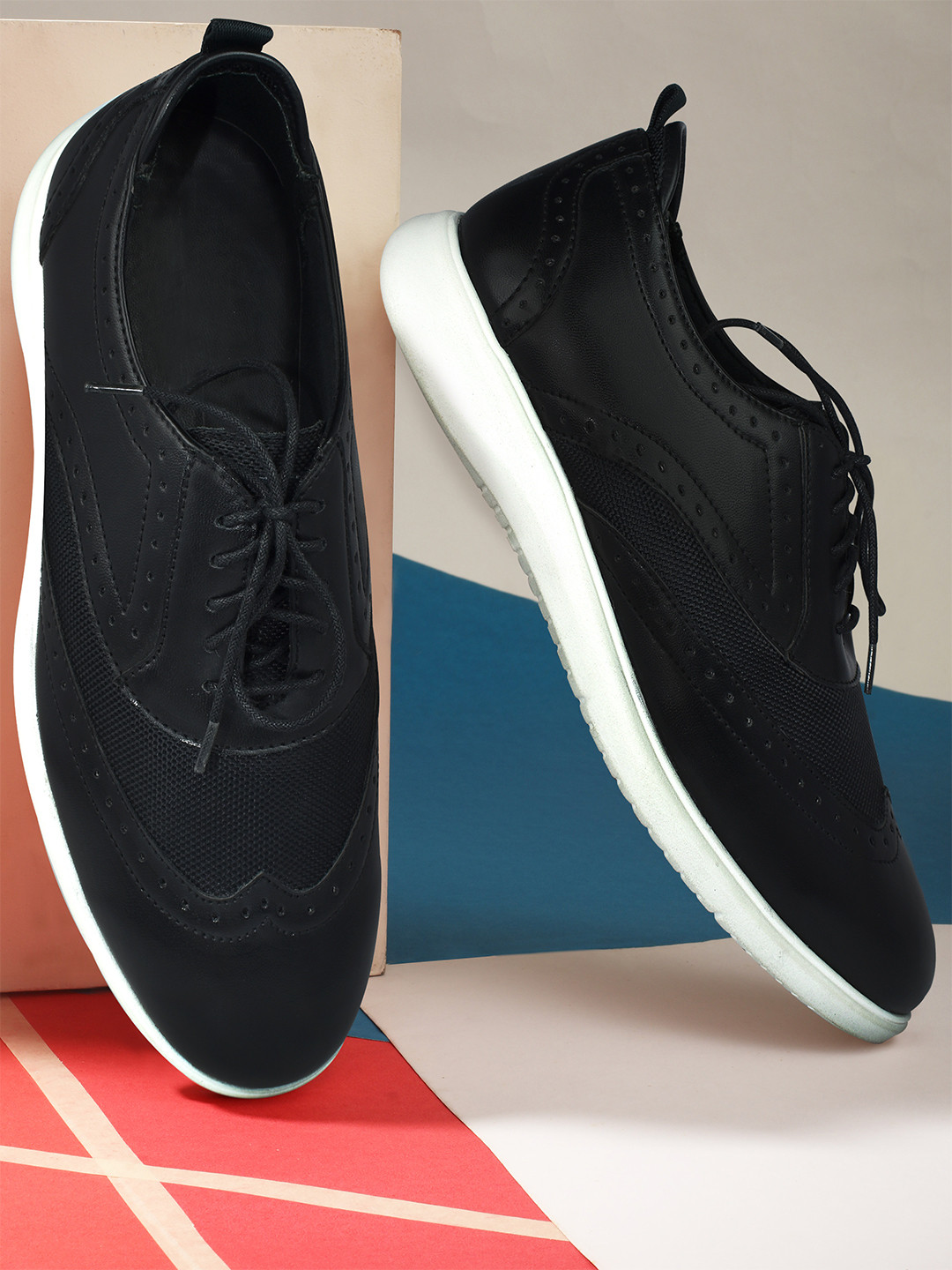 Buy IMPAKTO Men Perforated Lightweight Brogues - Casual Shoes for Men ...