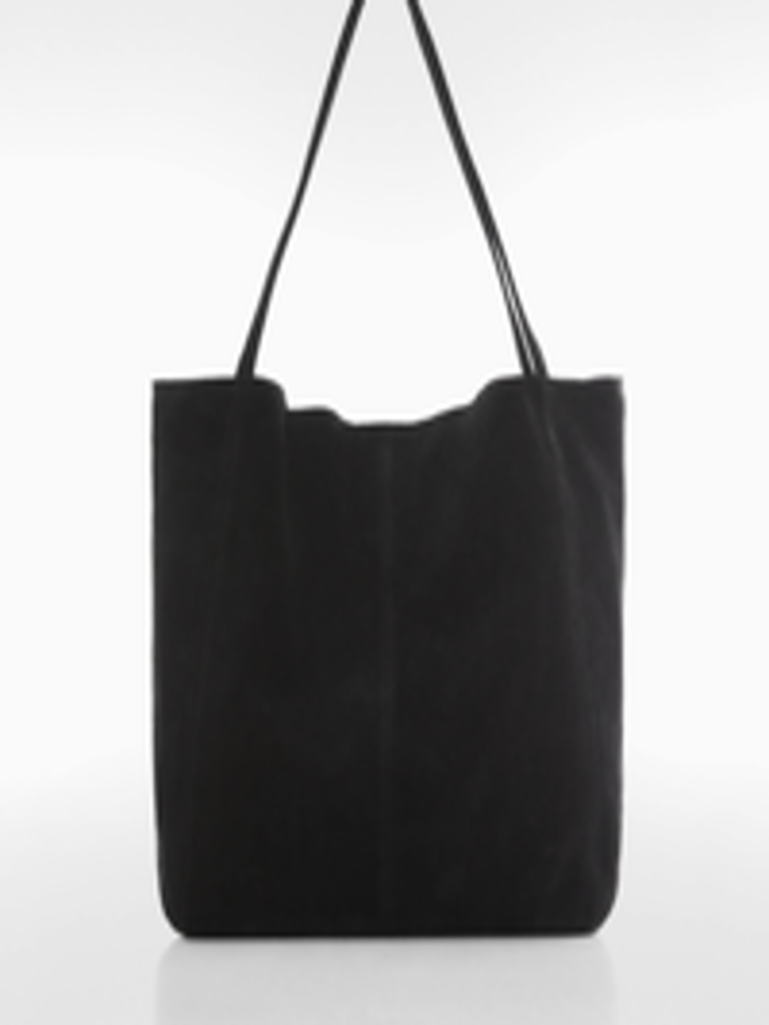 Buy MANGO Leather Shopper Tote Bag - Handbags for Women 25377088 | Myntra
