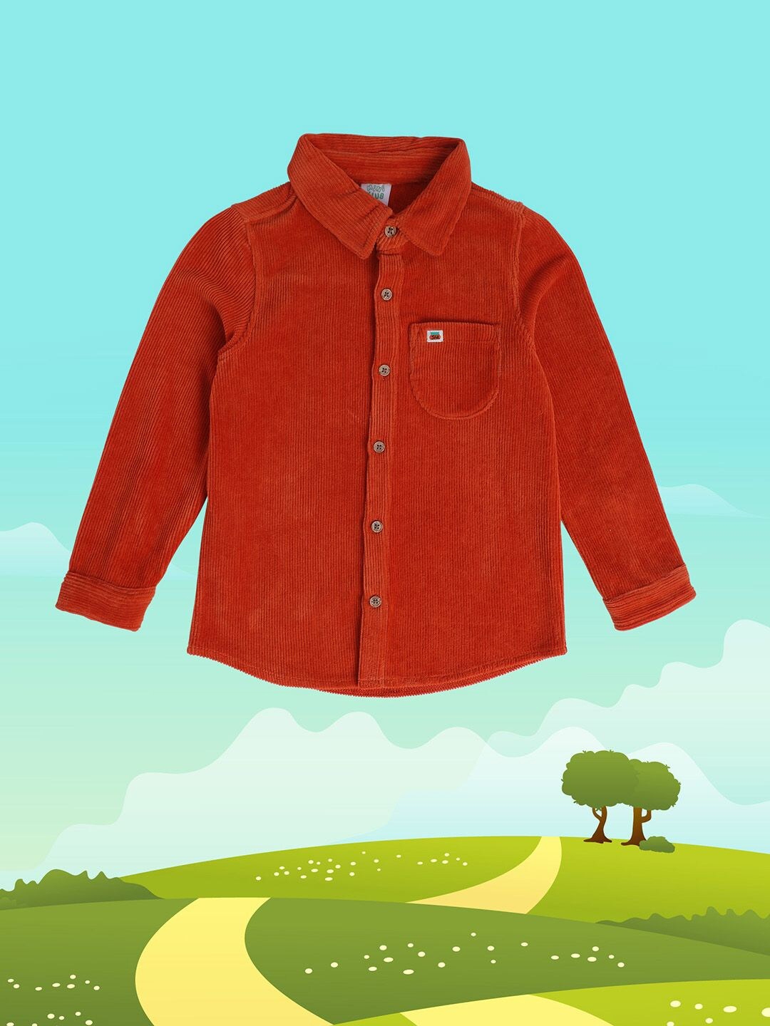 Buy MINI KLUB Boys Spread Collar Casual Shirt Shirts For Boys buy-mini-klub-boys-spread-collar-casual-shirt-shirts-for-boys