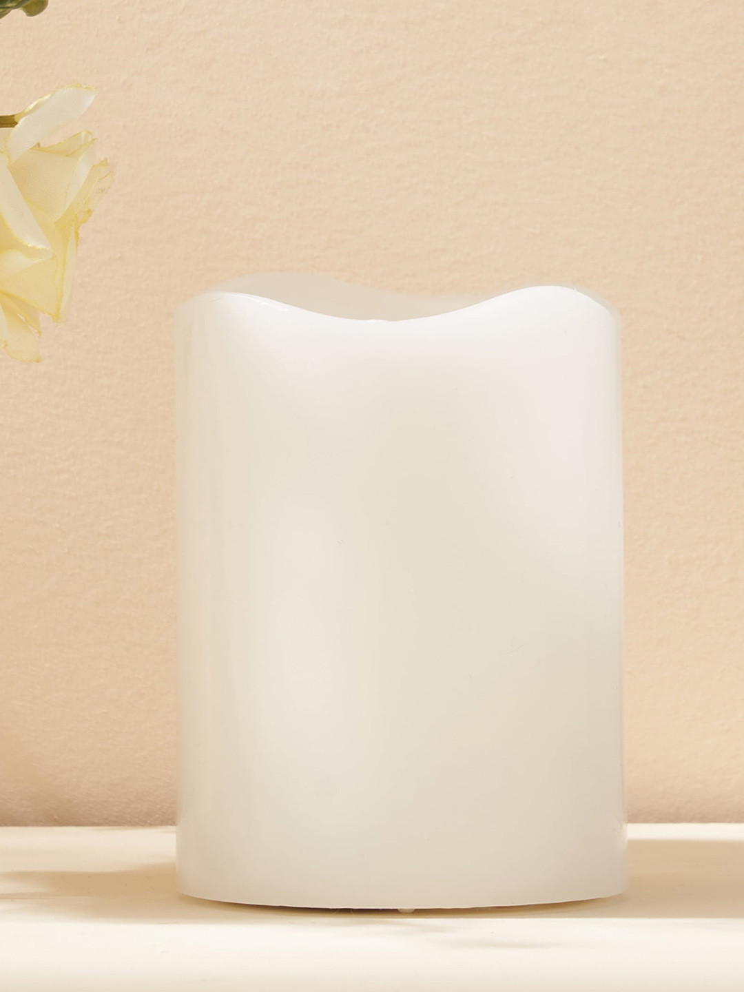 Buy Home Centre Pegasus White LED Pillar Candle Candles for Unisex