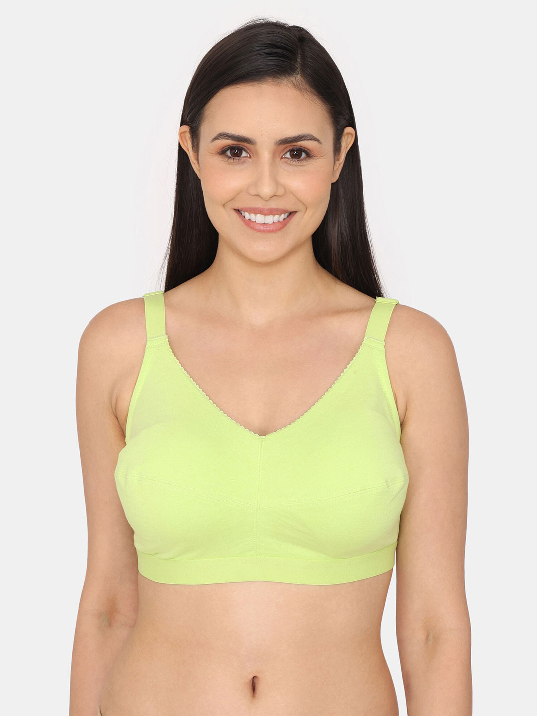 Buy Zivame Full Coverage Non Padded Minimizer Cut & Sew Bra With All Day Comfort Bra for Women