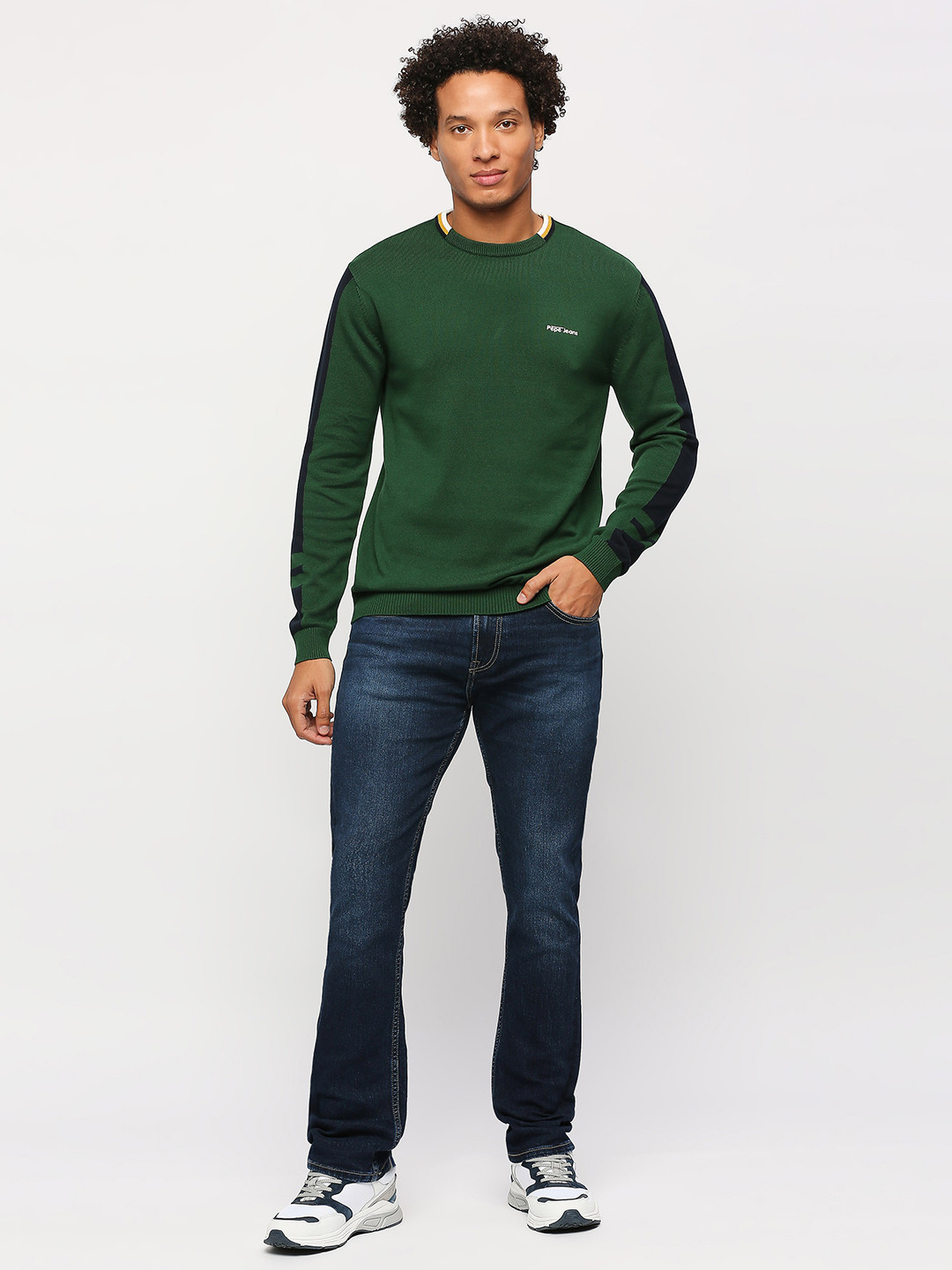 Pepe Jeans Verde Cotton Male Sweater main image 1