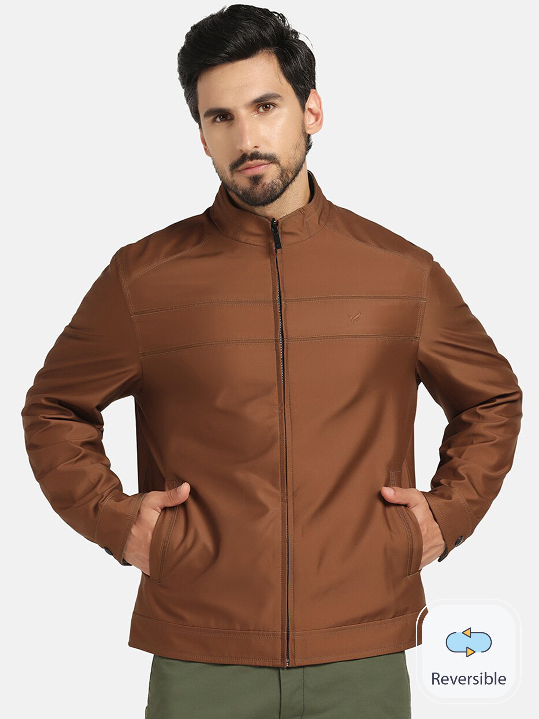 Black Colour - Bcluna Reversible Bomber Jacket 39235 - Indie Berry