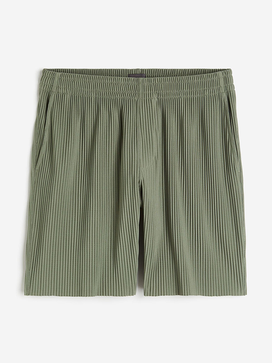Buy H&M Men Regular Fit Pleated Shorts - Shorts for Men 25451154 | Myntra