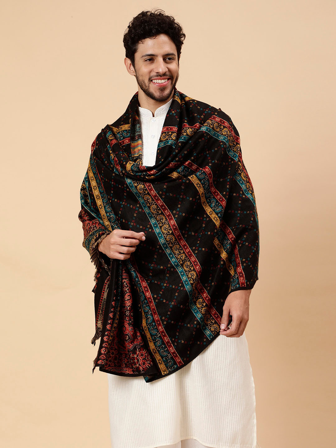 shawl design for men