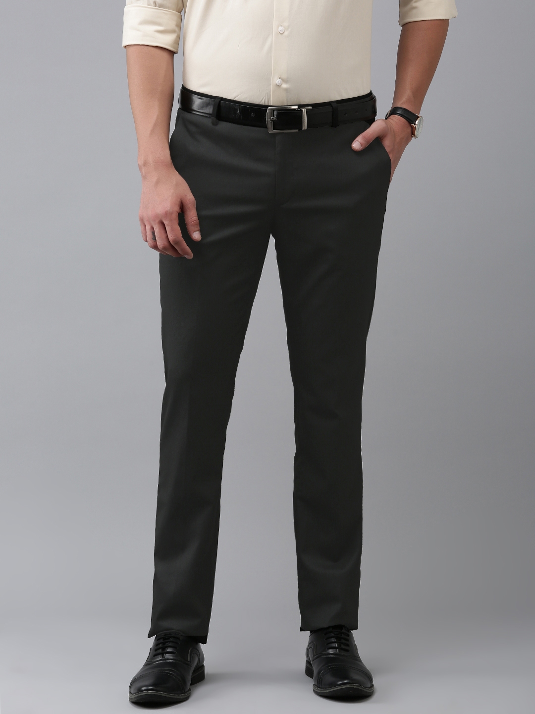 Buy Arrow Men Tailored Formal Trousers - Trousers for Men 25474446 | Myntra