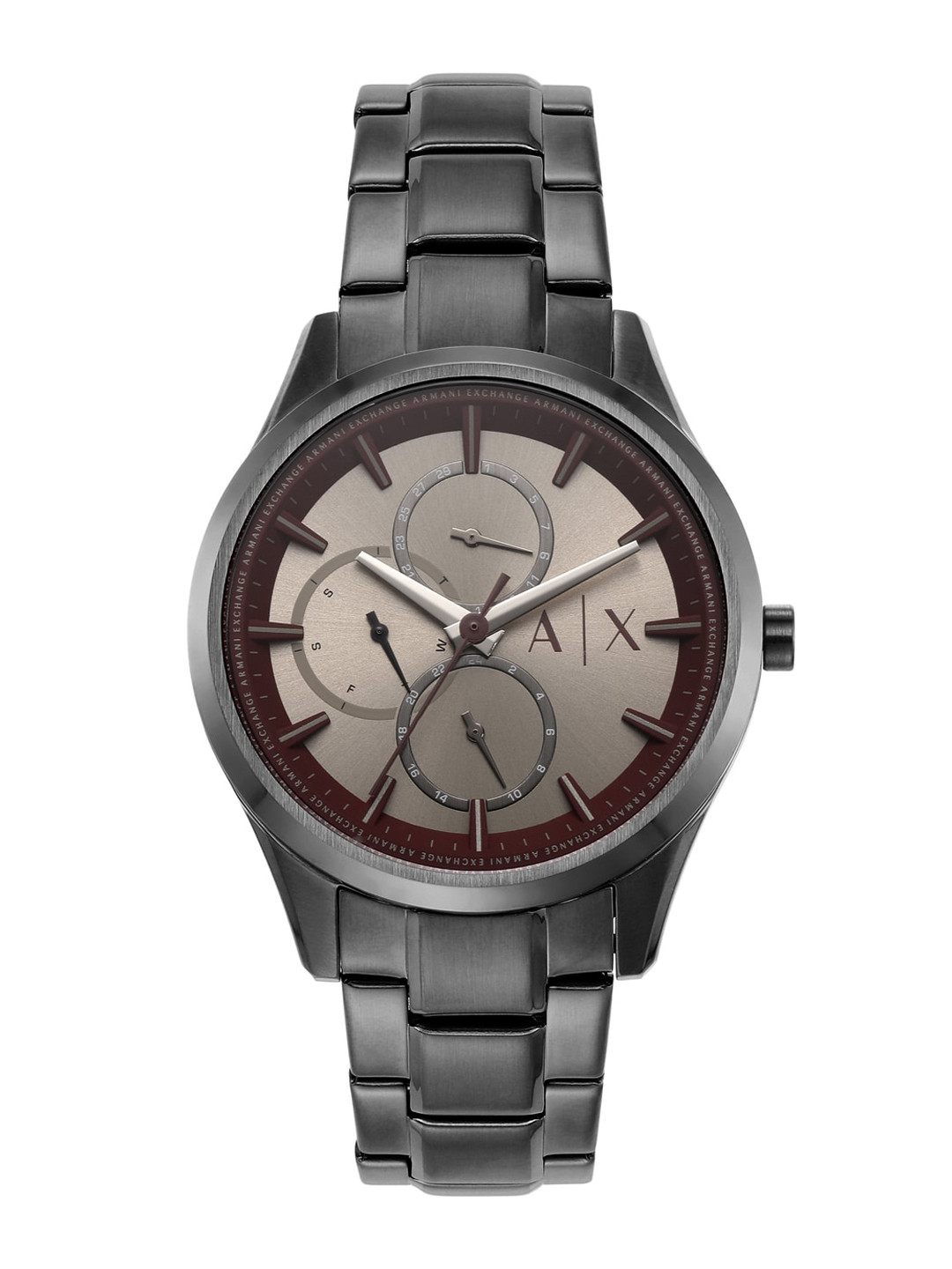 Buy Armani Exchange Men Stainless Steel Bracelet Style Analogue Multi ...