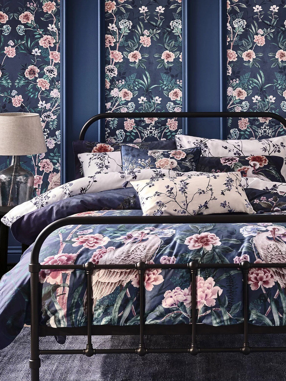 Buy Marks & Spencer Floral Pure Cotton Double King Bedding Set
