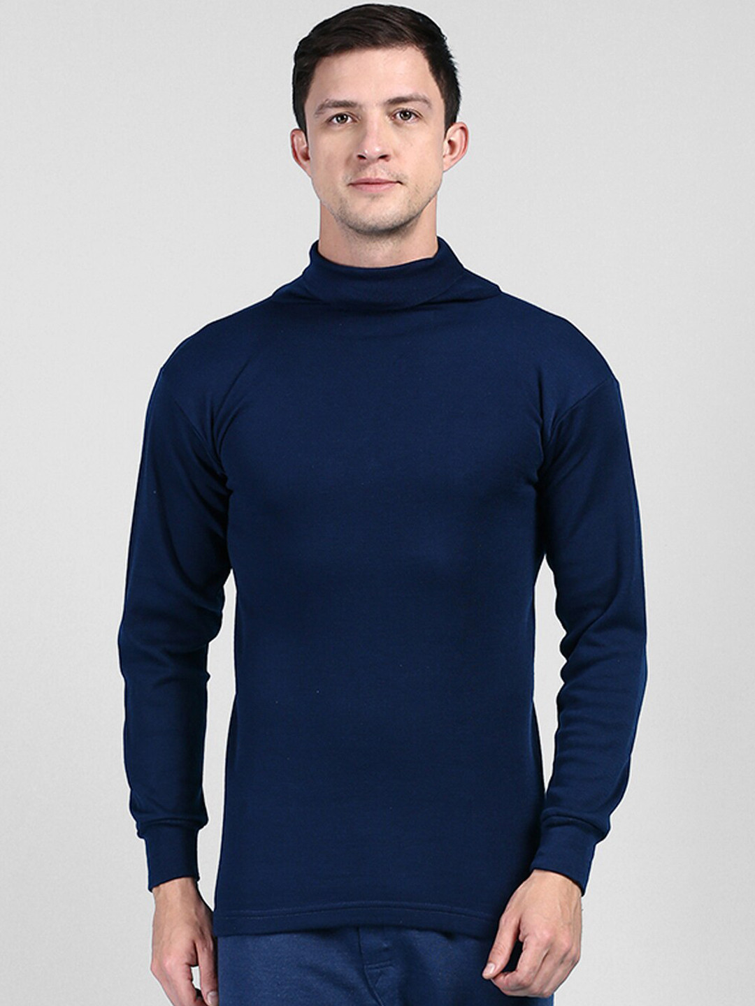 Buy Lux Cottswool High Neck Wool Cotton Thermal Top Thermal Tops for