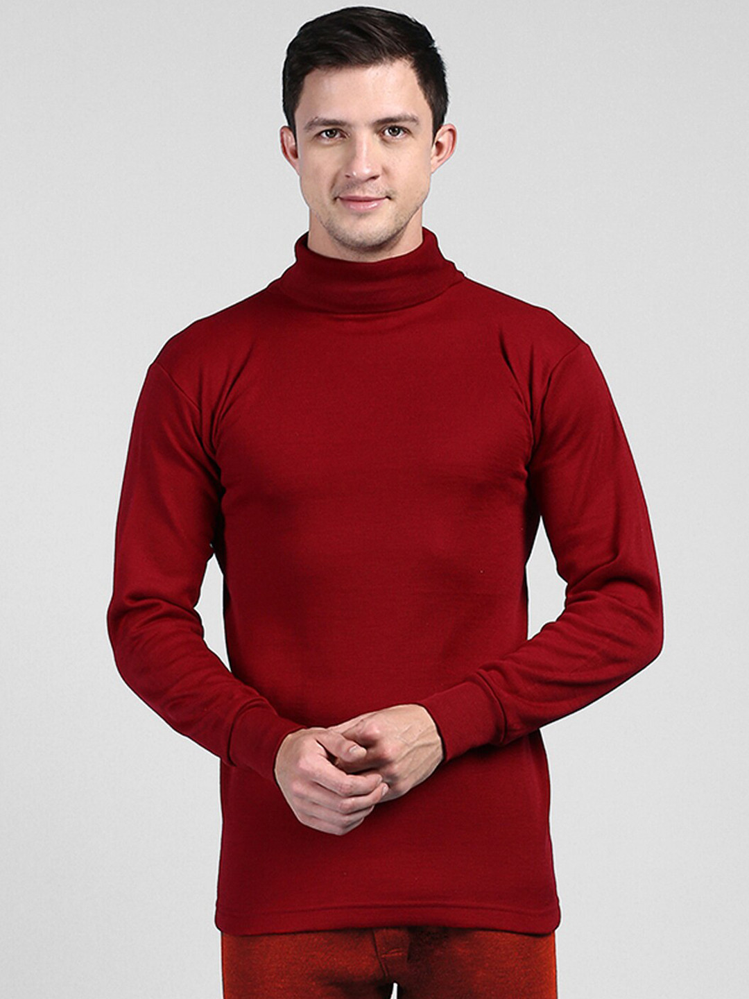 Buy Lux Cottswool High Neck Thermal Tops Thermal Tops for Men