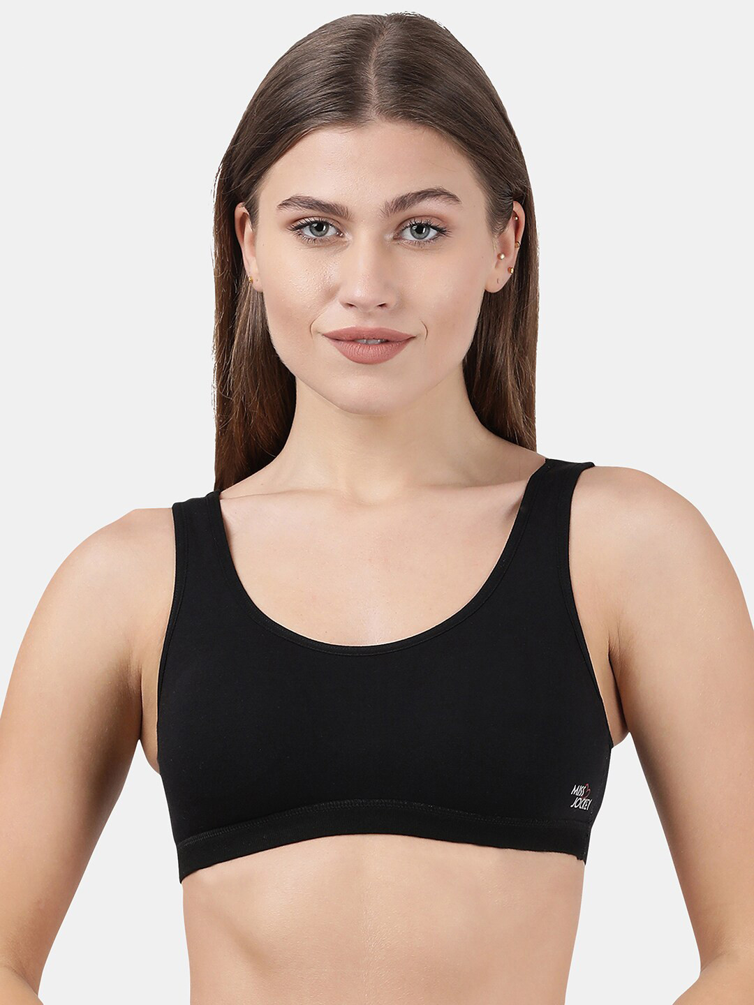Buy Jockey Full Coverage Lightly Padded Cotton Sports Bra With All Day