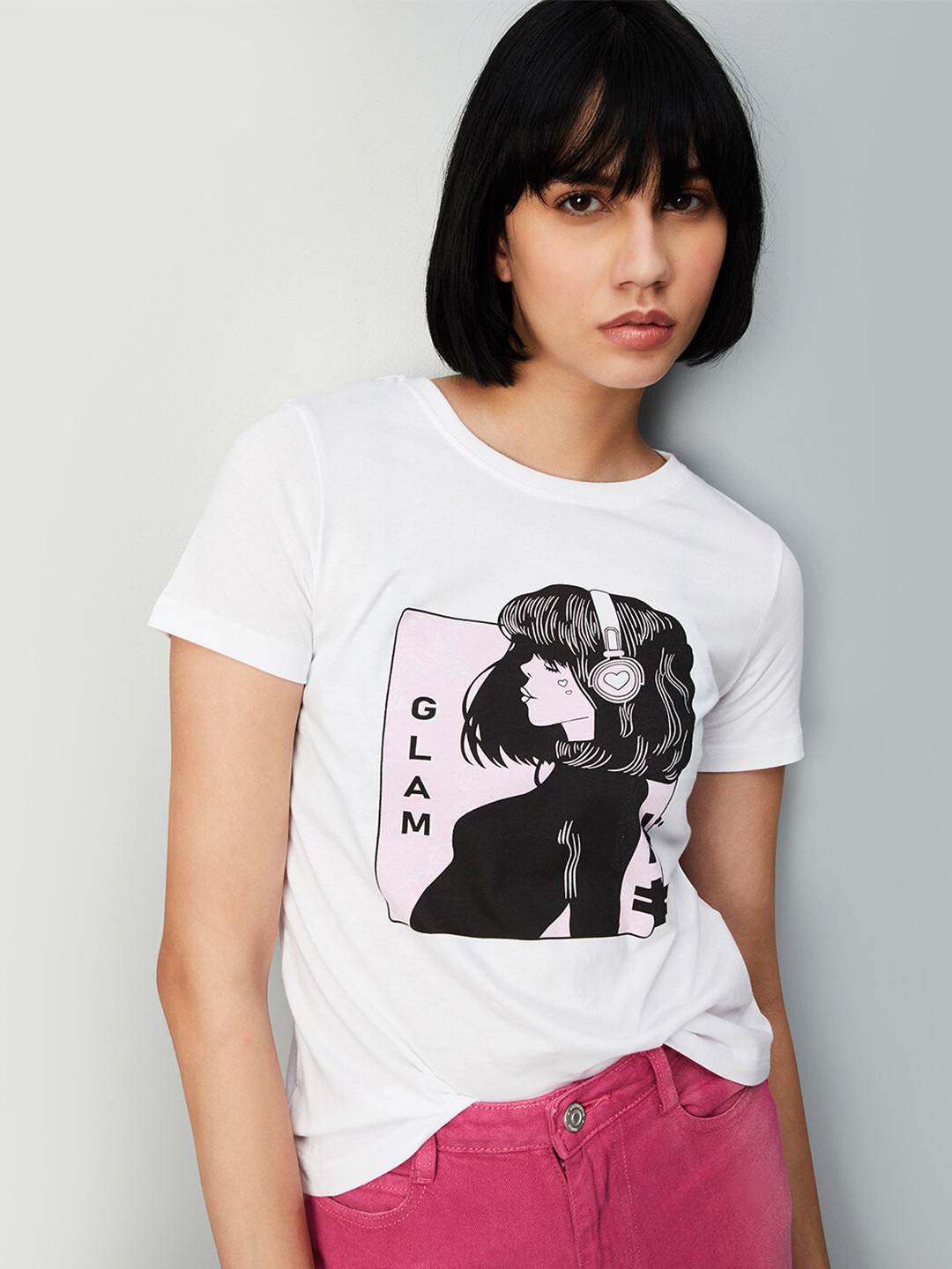 Maxi-print T-shirt