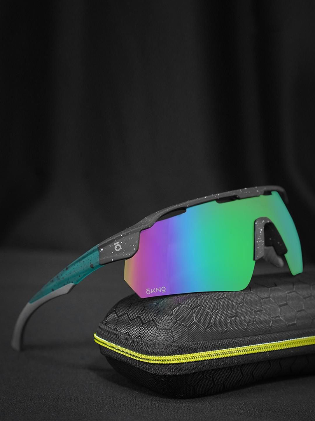 Buy OKNO Unisex Sports Sunglasses With Polarised And UV Protected Lens