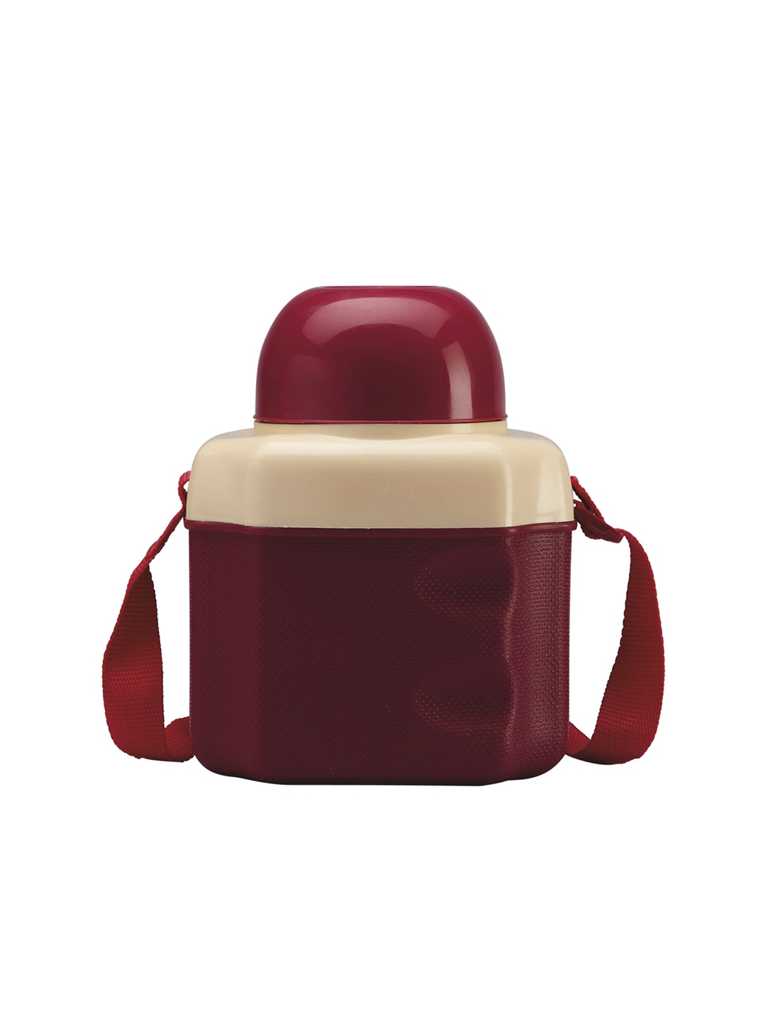 Buy Milton Kids Cruiser Maroon Plastic Insulated Water Bottle With Belt