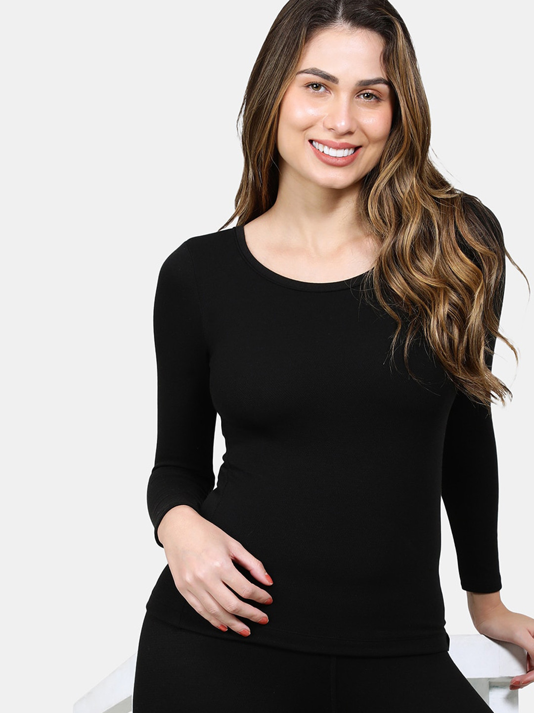 Buy Jockey Soft Touch Microfiber Fleece Fabric Thermal Top With