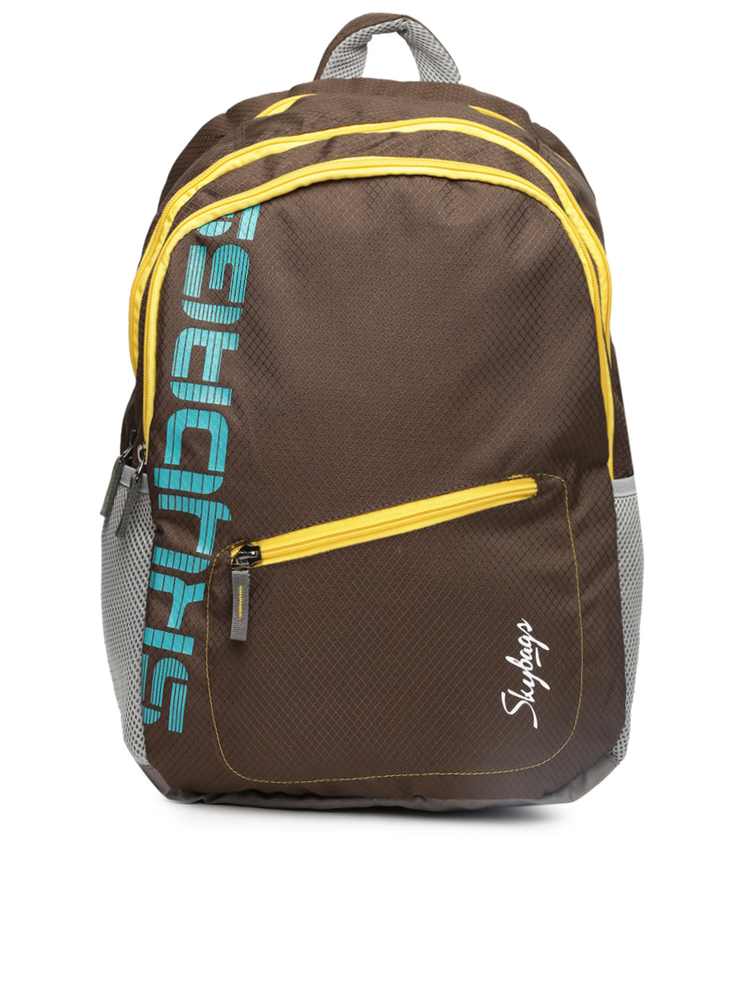 skybags printed backpack