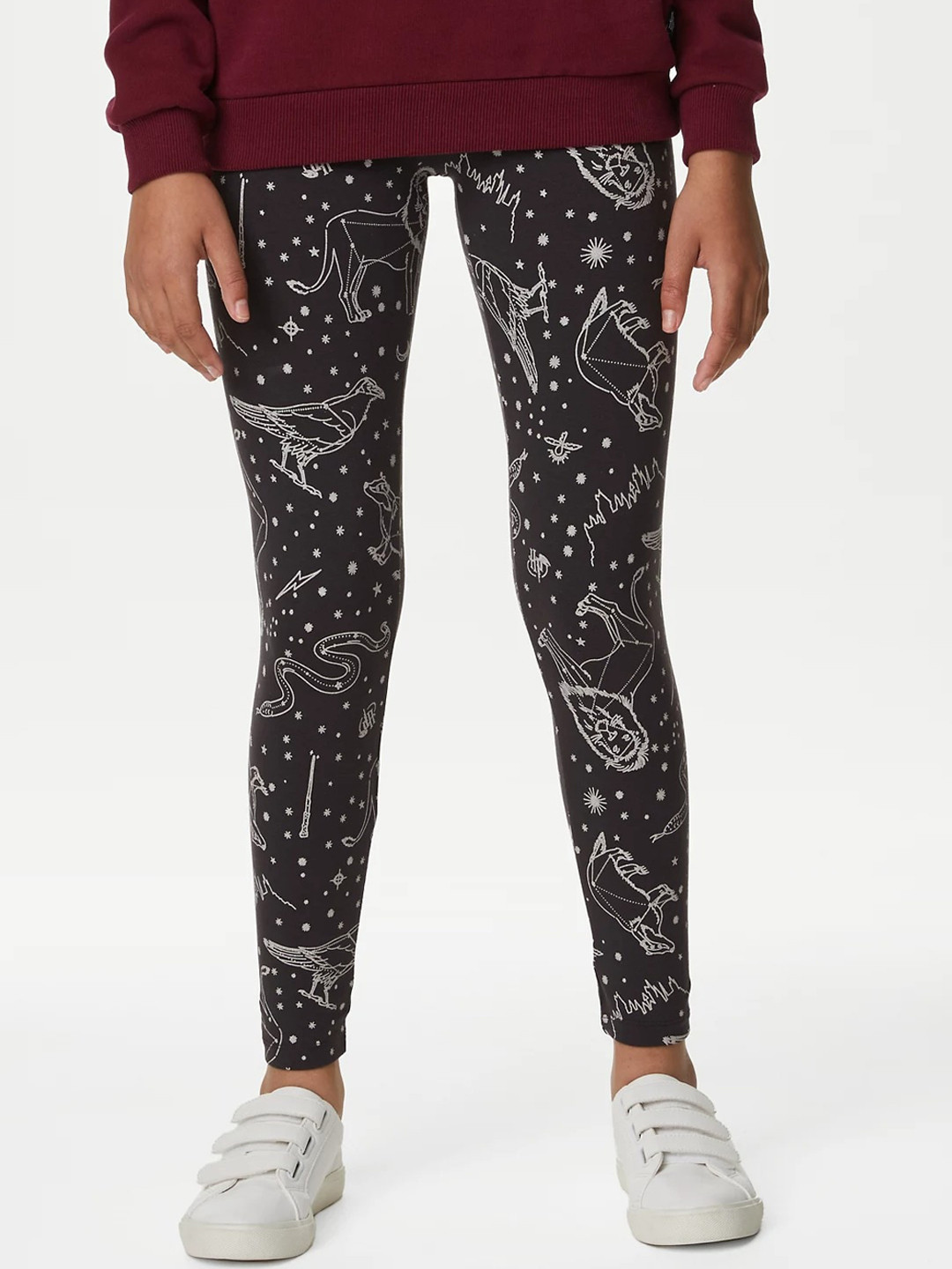 Short De Survêtement Fille Marks & Spencer – Gris, Coton, Taille 6-7 Ans, Cordon, Neuf Sans étiquette