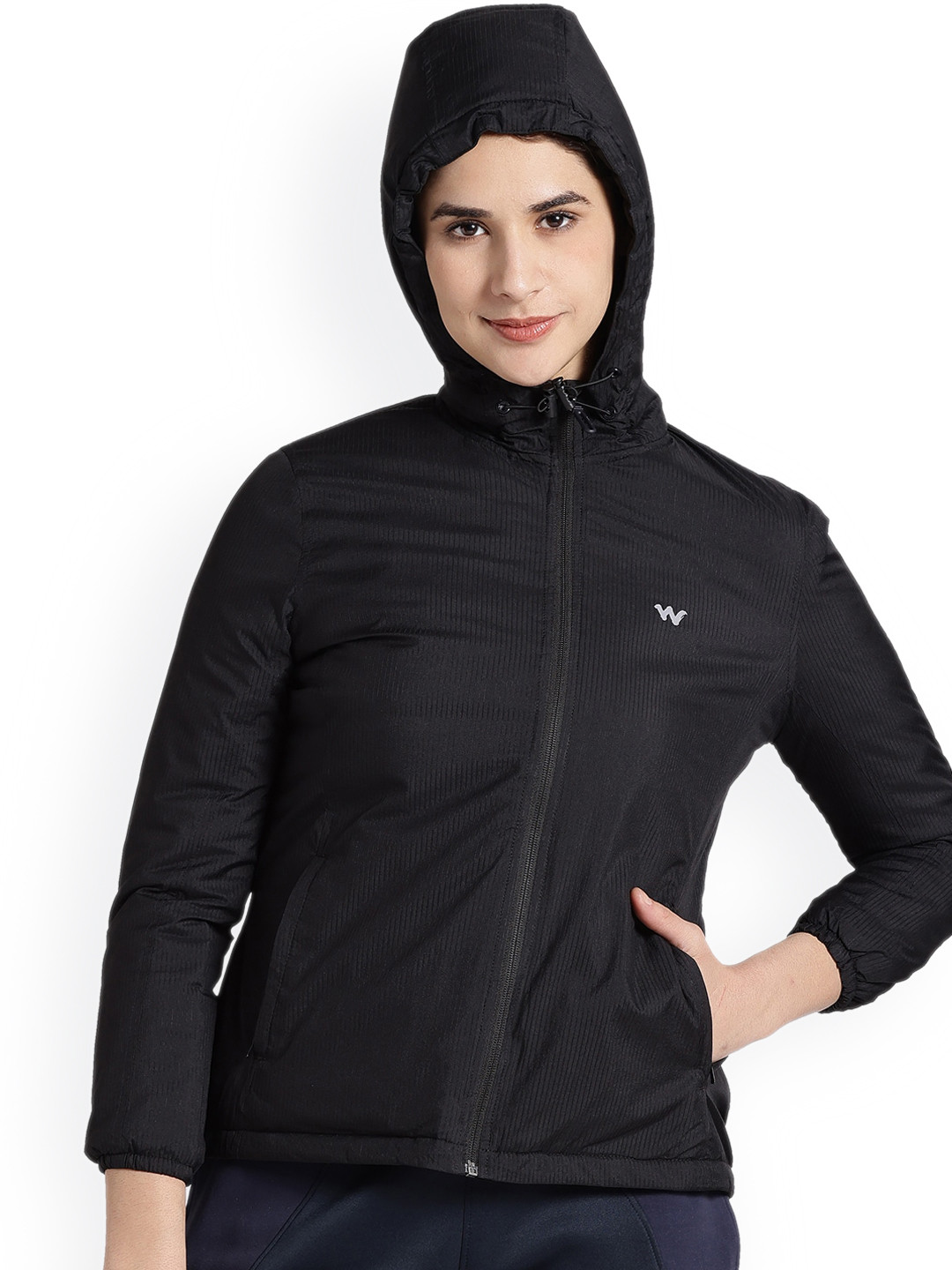 Buy Wildcraft Self Design Hooded Long Sleeves Insulator Anti Odour