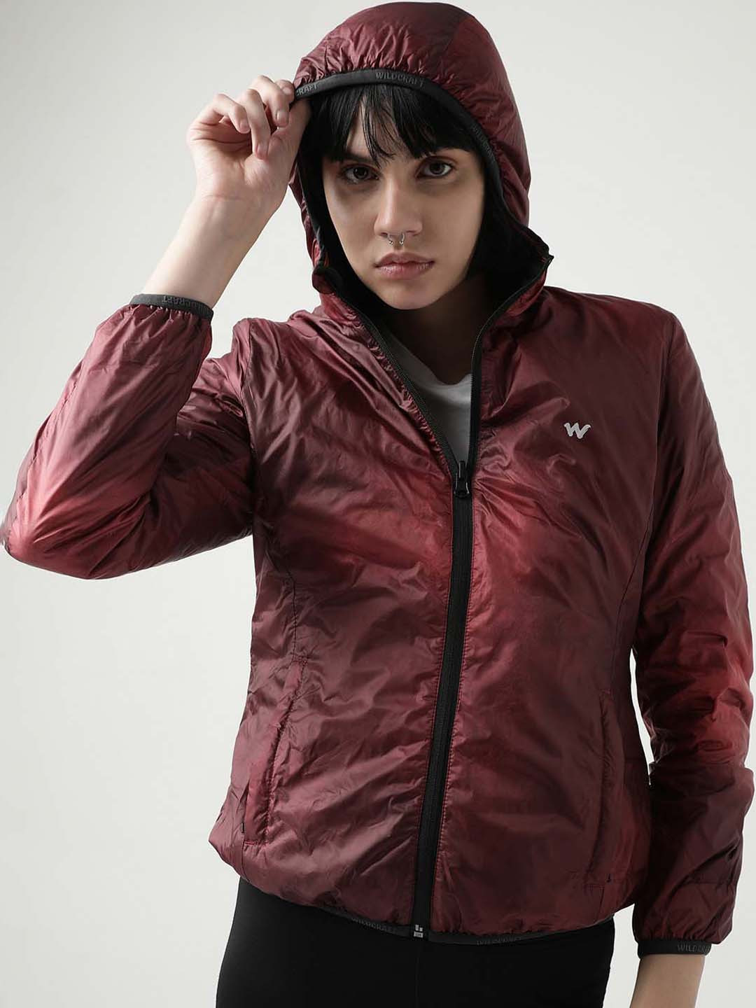 Buy Wildcraft Hooded Insulator Padded Jacket Jackets for Women