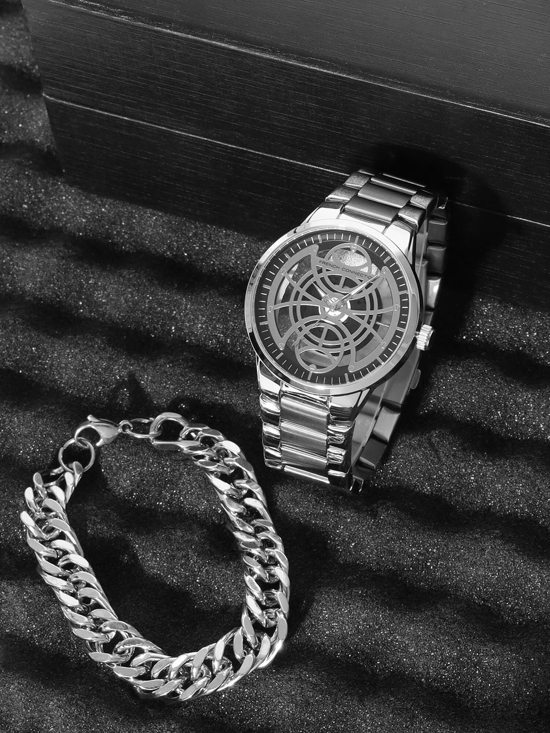 Buy French Connection Men Analog Watch With Bracelet Gift Set Watch Gift Set for Men 25670856