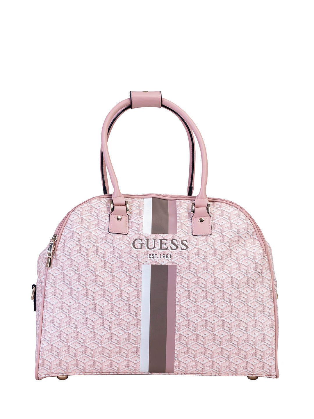 Buy GUESS Brand Logo Printed Duffle Bag Duffel Bag for Women 25746336 Myntra