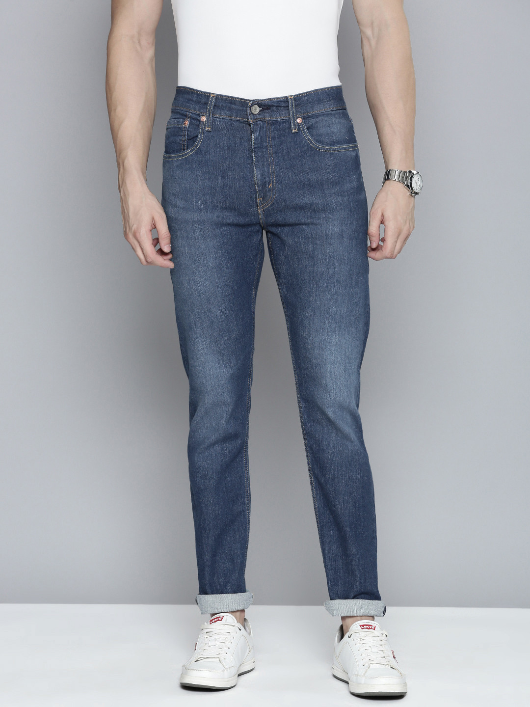 Buy Levis Men 512 Slim Fit Light Fade Stretchable Jeans - Jeans for Men ...