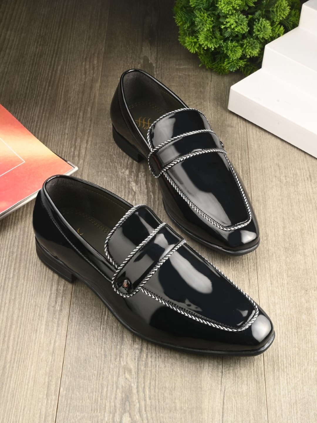 Buy House Of Pataudi Men Slip On Formal Loafers Formal Shoes for Men