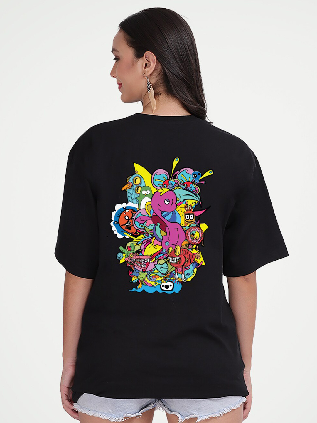 Ziddi Prints - Hypnotised Oversized Classic T-Shirt