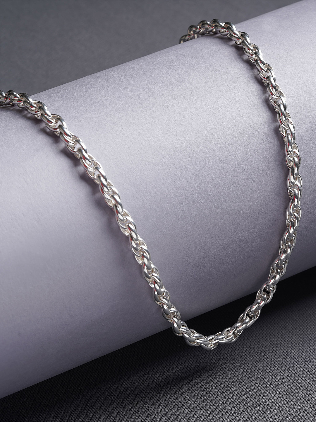 Buy ORIONZ Men Sterling Silver Chain - Necklace And Chains for Men ...