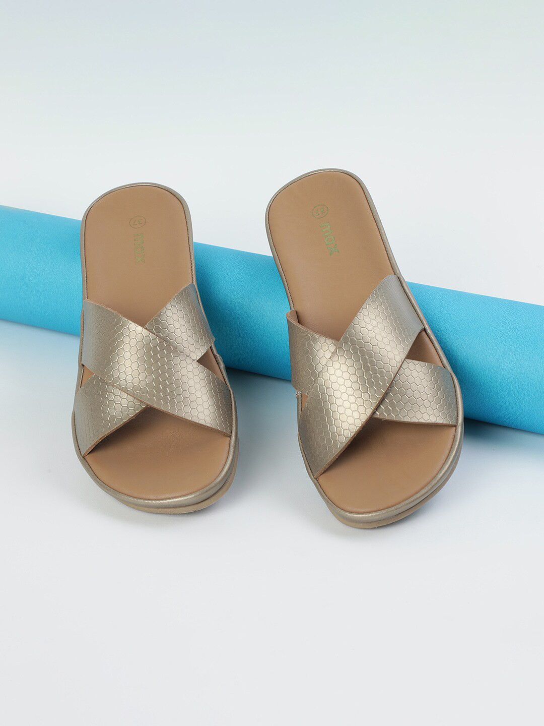 open toe flats for ladies