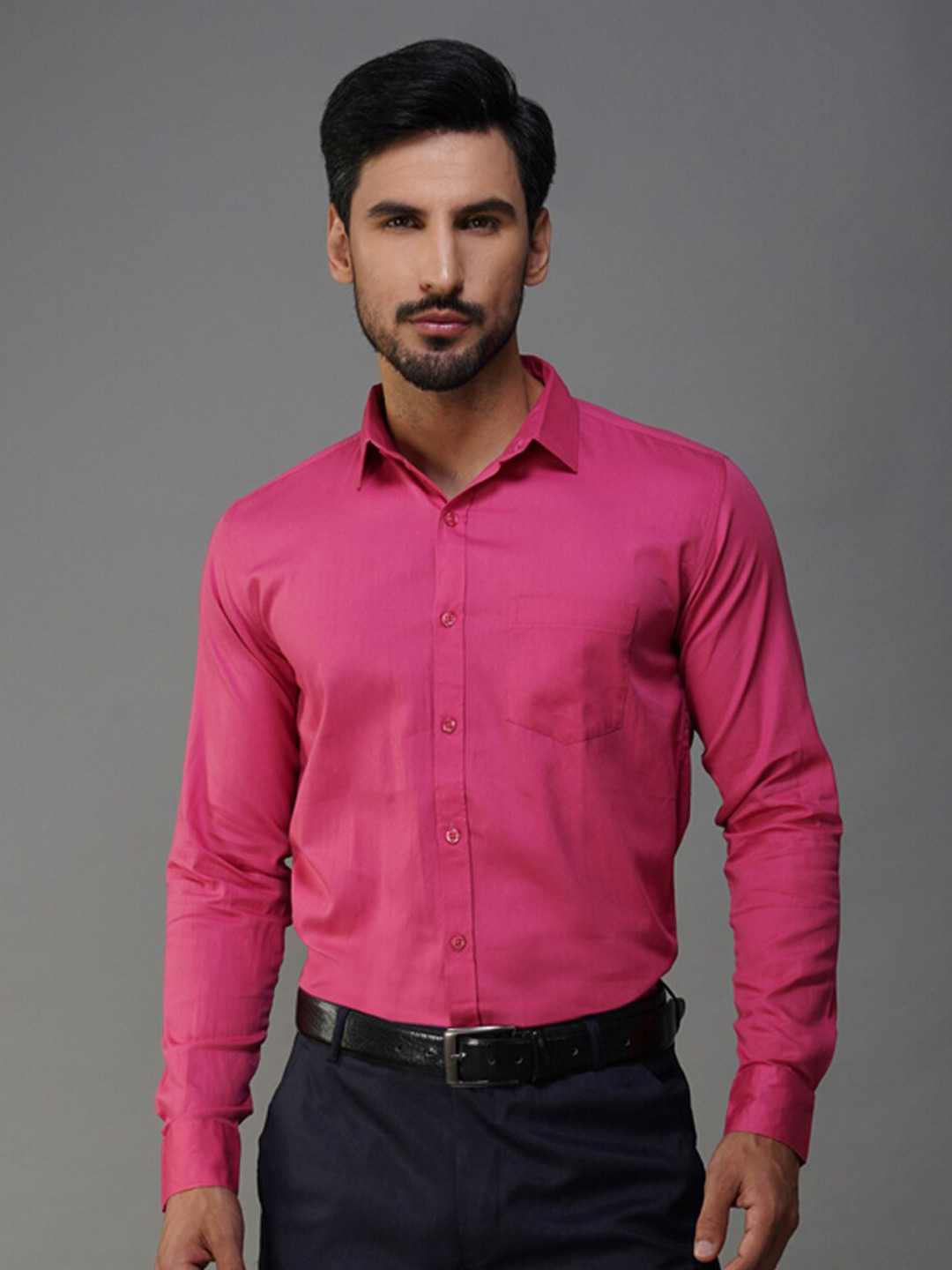 Buy Urban Scissors India Slim Fit Pure Cotton Formal Shirt Shirts for