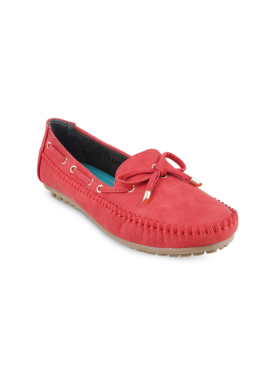 Buy Metro Women Red Boat Shoes Casual Shoes for Women 2591442 Myntra