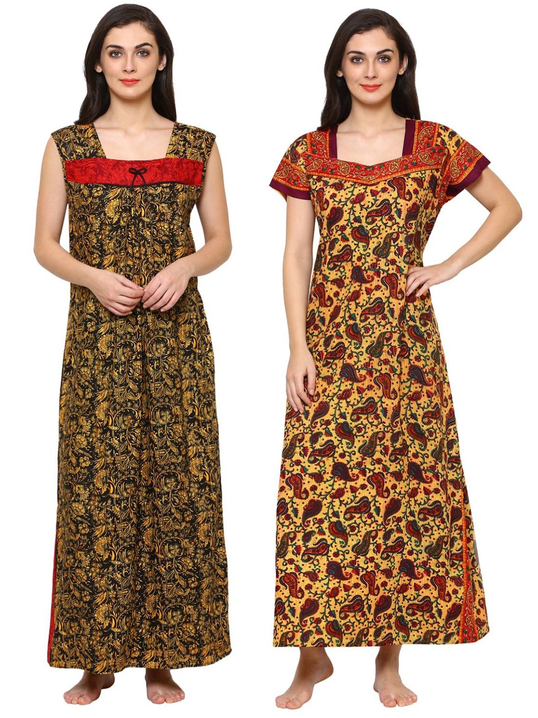 cotton nighties online myntra