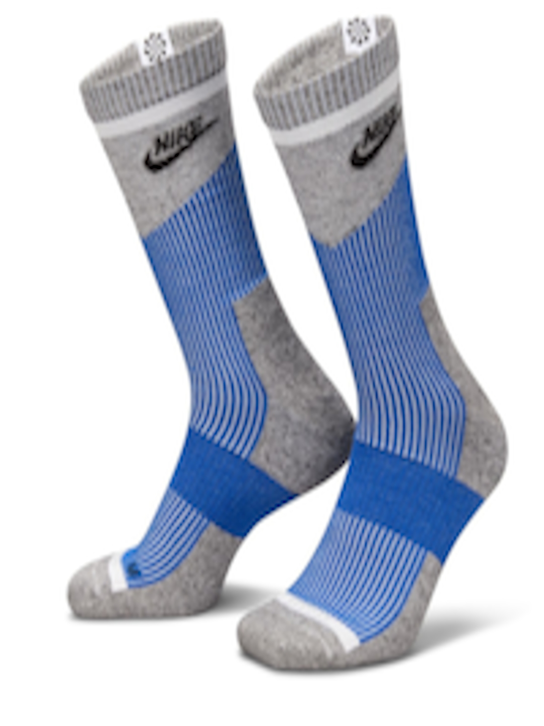 Buy Nike Men Patterned Everyday Cushioned Crew Socks - Socks for Men ...