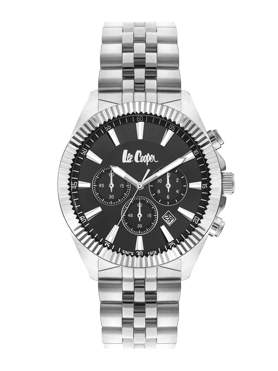 Buy Lee Cooper Men Textured Dial & Analogue Chronograph Watch LC07838 ...