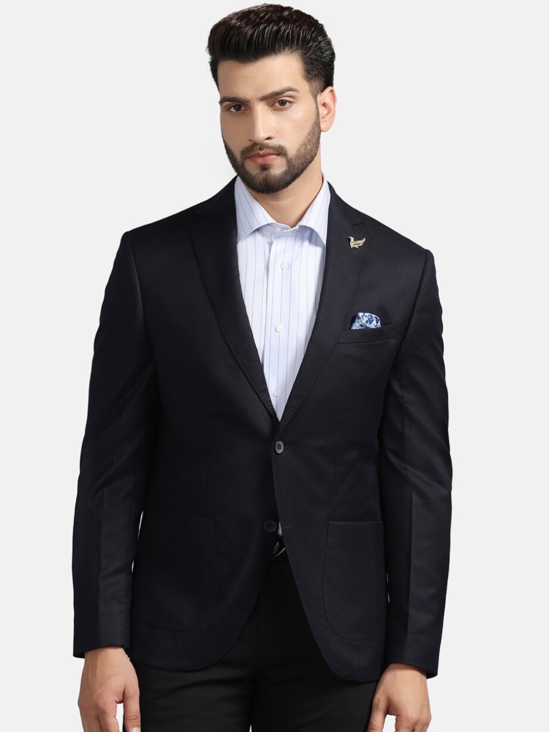 Buy Blackberrys Men Luxe Slim Fit Formal Blazer - Blazers for Men ...