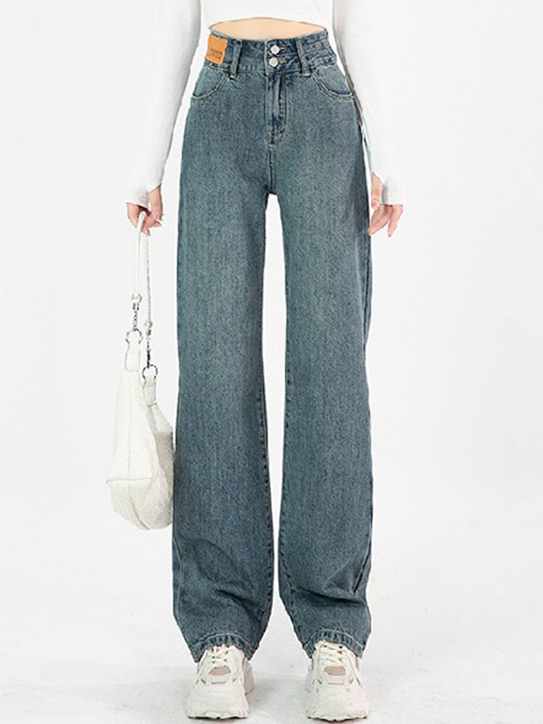 Women Blue Clean Look Light Fade Stretchable Jeans main image 0