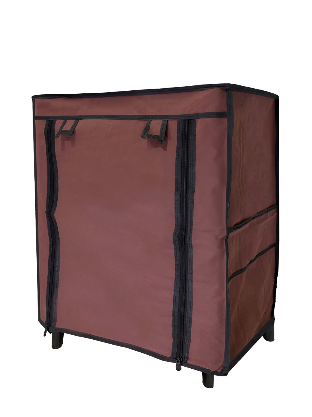 Buy Urban Choice Brown 4 Tier Metal Shoe Racks Racks And Wardrobes