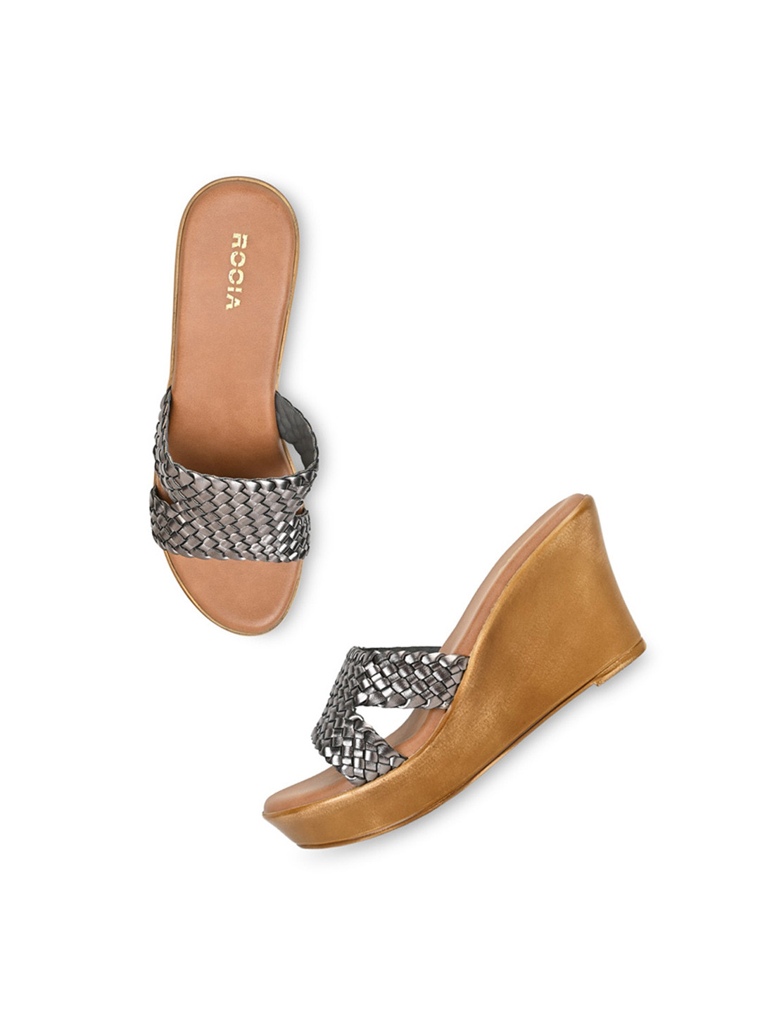 Roma, Lace up open toe heels