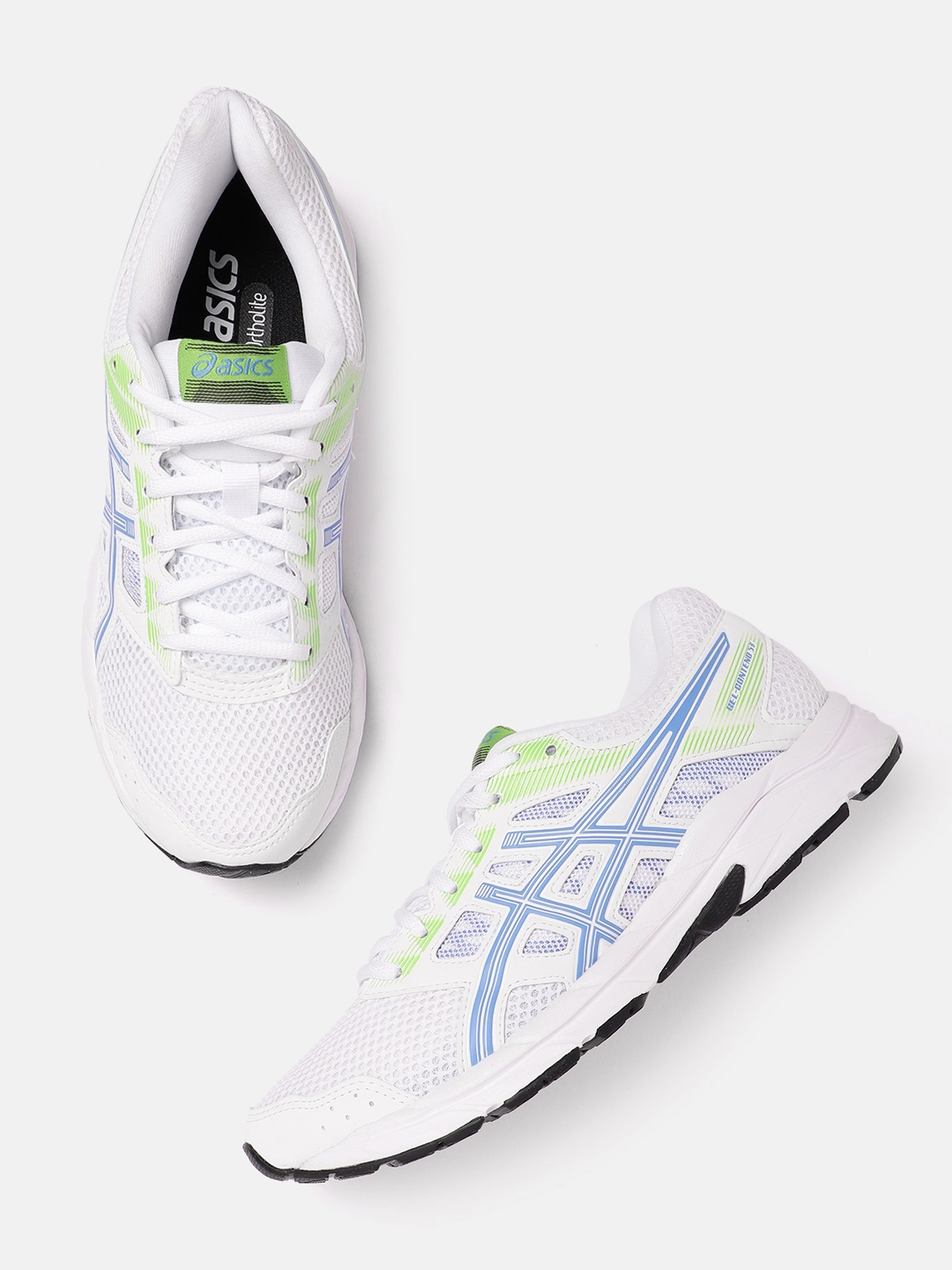 Buy ASICS Men Woven Design GEL CONTEND 5B Running Shoes - Sports Shoes ...