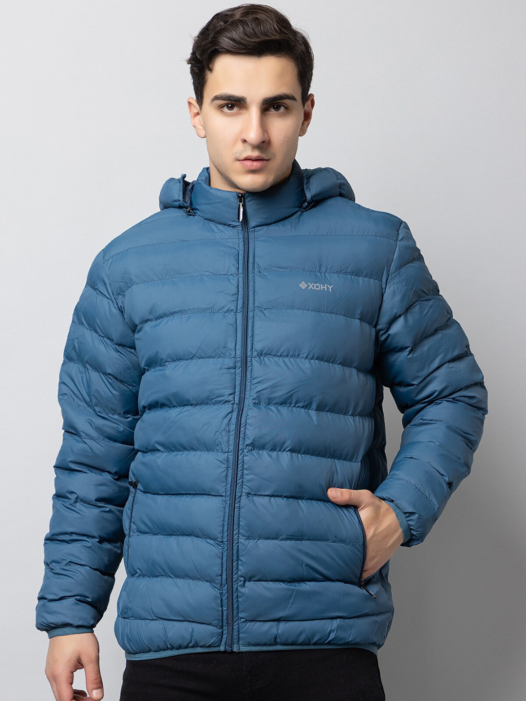 Men's Lightweight Puffer Jacket | Hooded